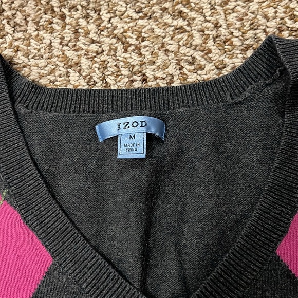 Izod size m women’s business casual retro top - Picture 3 of 5